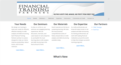 Desktop Screenshot of financialtrainingpartners.com